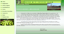 Desktop Screenshot of deerruntennis.ca